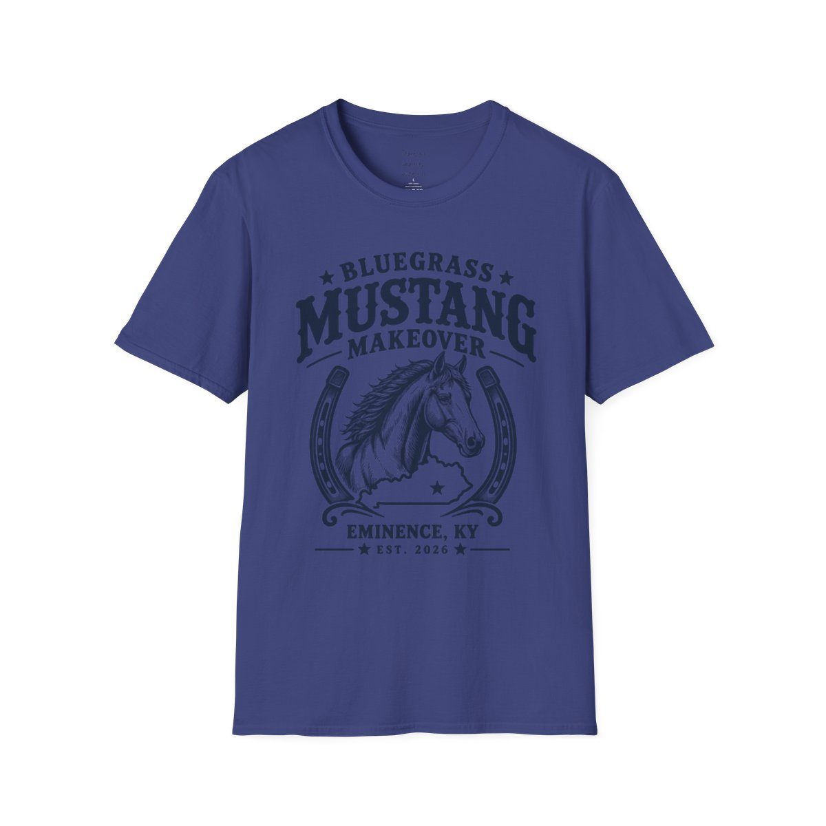 Kentucky Horse Shoe softstyle unisex t shirt