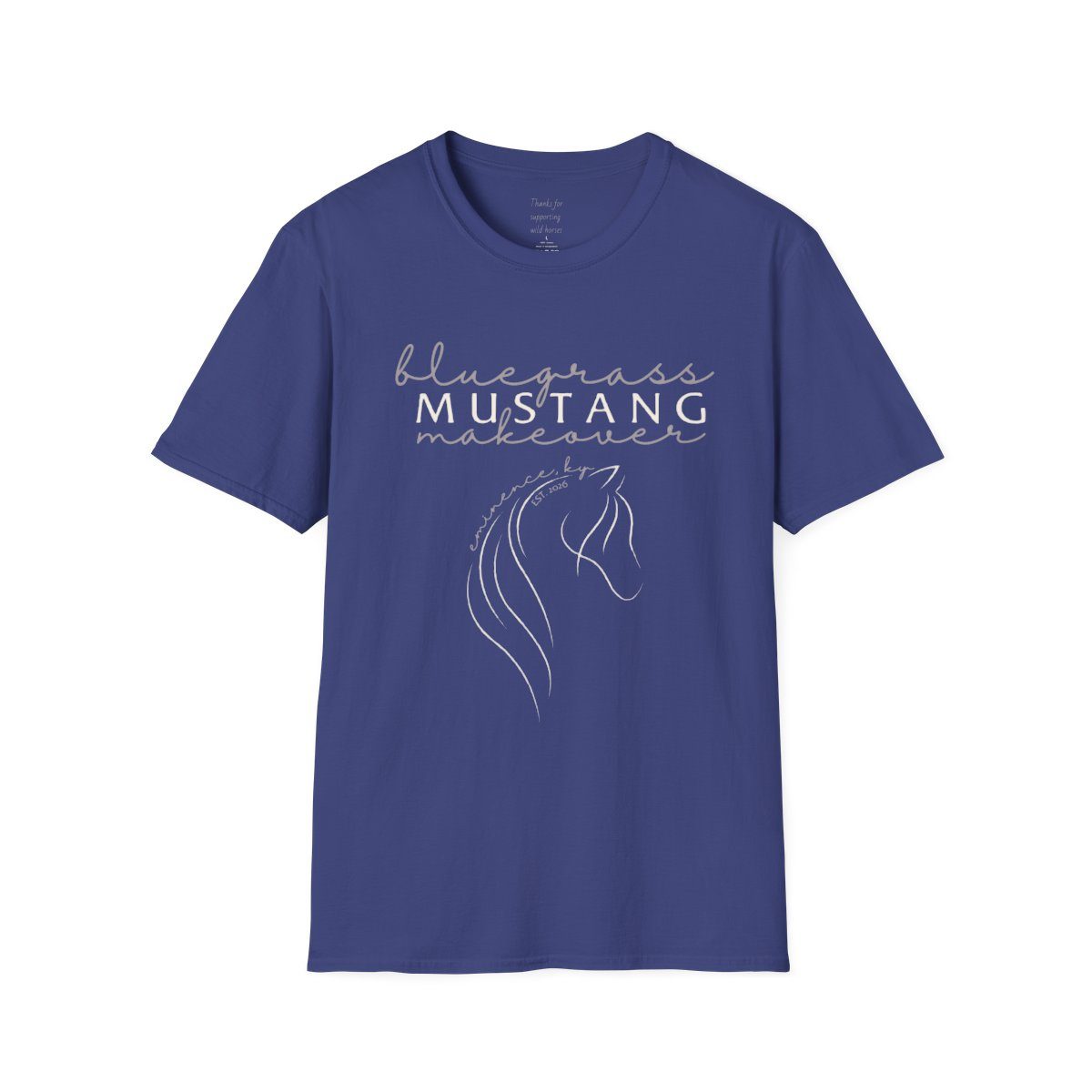 Horse silhouette t shirt